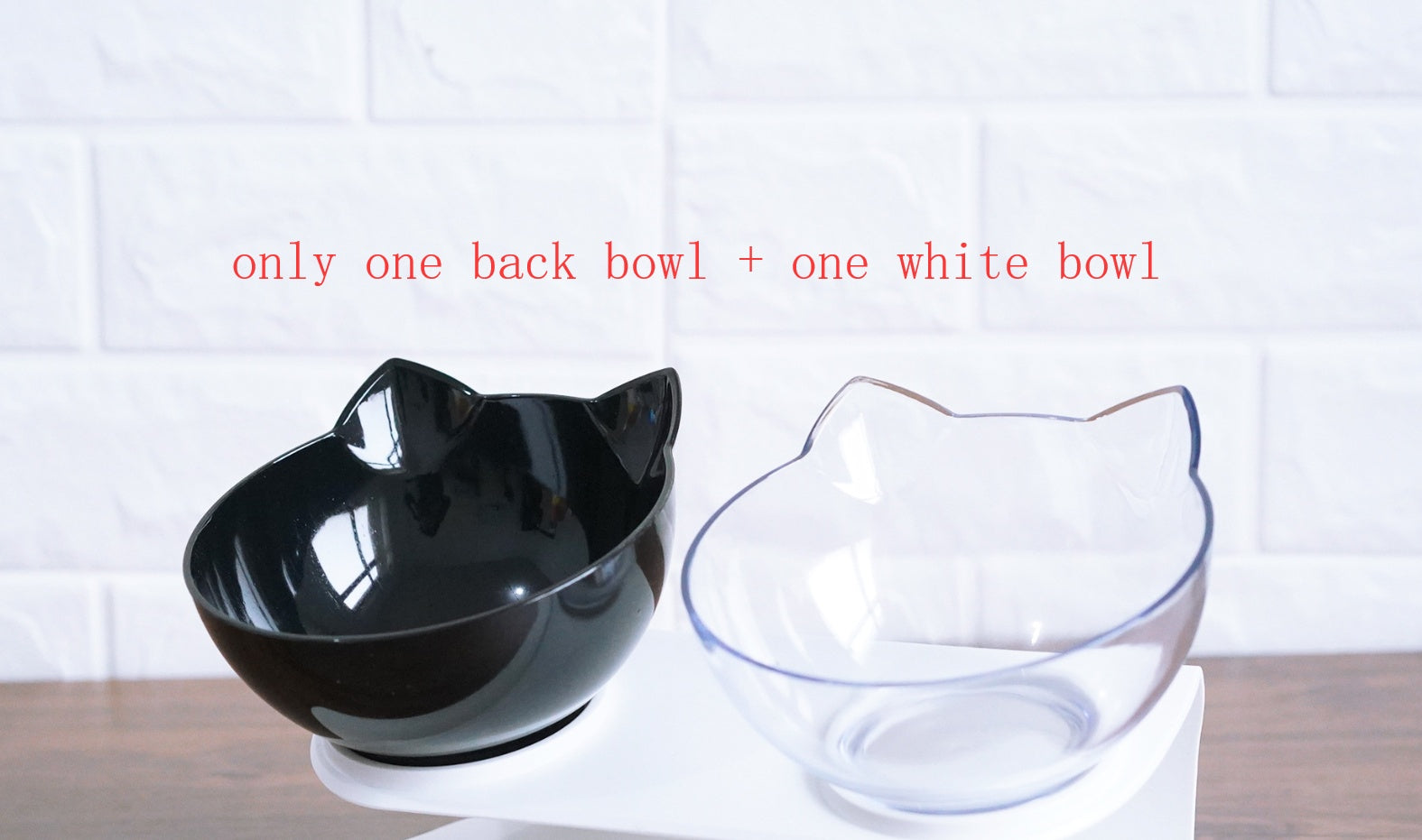 Transparent Single Pet Bowl