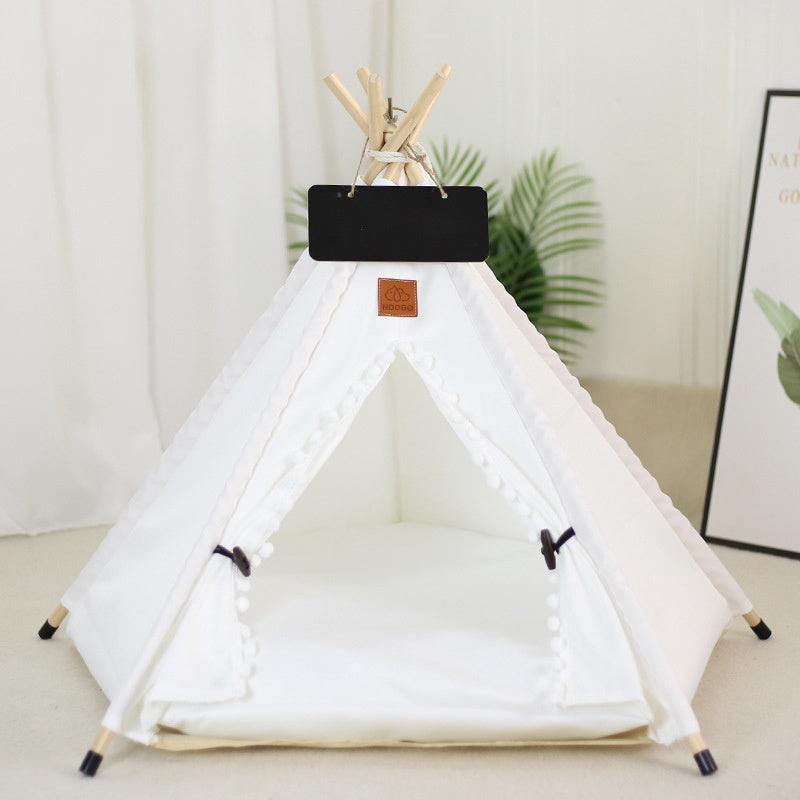 Washable Pet Teepee Dog Tent